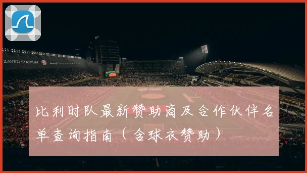 比利时队最新赞助商及合作伙伴名单查询指南(含球衣赞助)